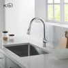 Kibi Casa Single Handle Pull Down Kitchen Sink Faucet KKF2002CH